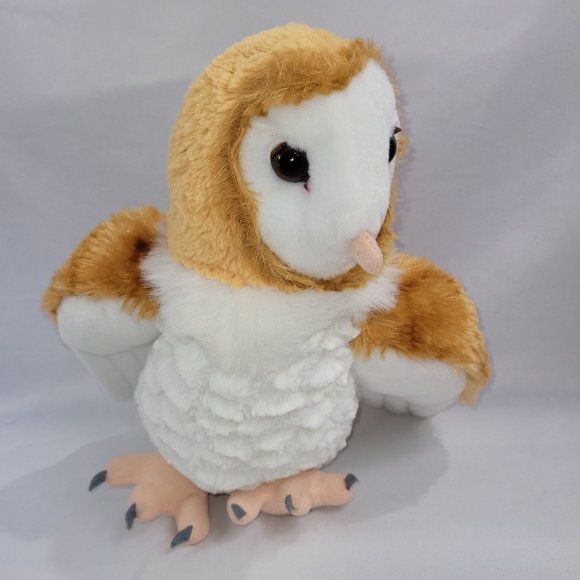Wild Republic Plush 12" Barn Owl Stuffed Toy - Picture 1 of 1